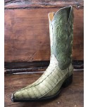 Bota piel de cola de Cocodrilo