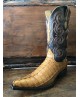 Bota piel de cola de Cocodrilo
