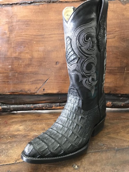 Bota Lomo de Cocodrilo Oval