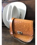 Bolsa para Dama de piel Vacuno Cincelado