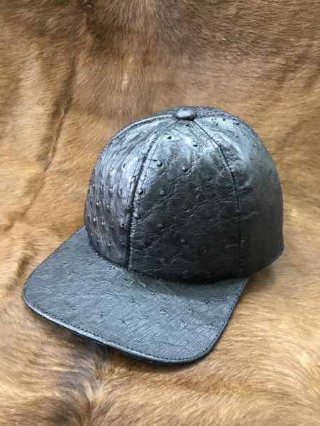 Gorra Piel de avestruz