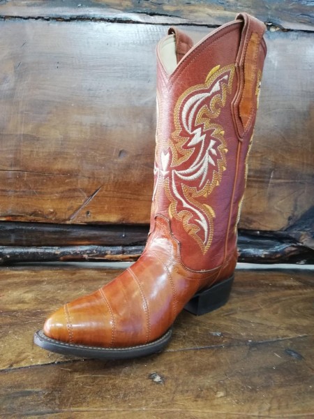 Bota  Piel de Anguila  Oval