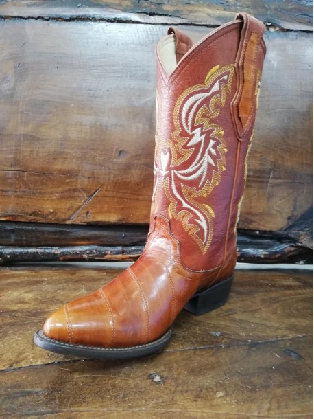 Bota  Piel de Anguila  Oval